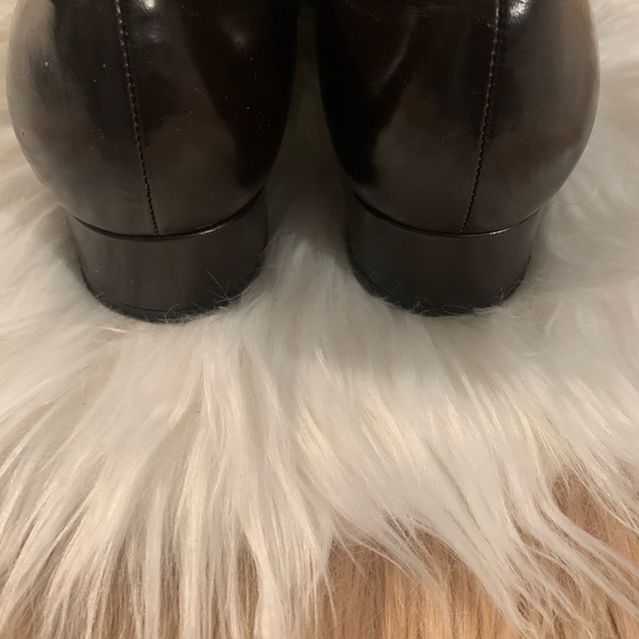 GIANNETTI BROWN LEATHER LOAFERS. - Picture 2 of 6